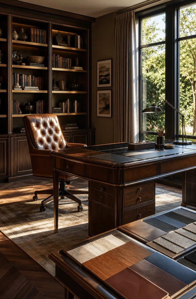 Top 3 Luxury Furniture Brands Worth Your Investment in 2026 7 A luxurious furniture showroom displaying various high-end furniture pieces.